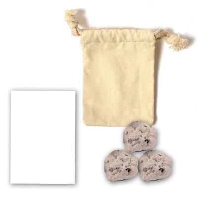 Seed Bomb Bag Wildflower Mix Recycled Paper - 3 x 4 in - promotional product with custom logo