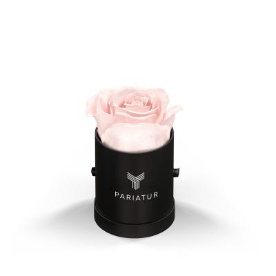 Rose Arrangement Le Mini Round Eternity Rose Hat Box - 2 x 2 in - product view 6