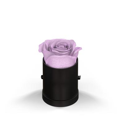 Rose Arrangement Le Mini Round Eternity Rose Hat Box - 2 x 2 in - product view 18