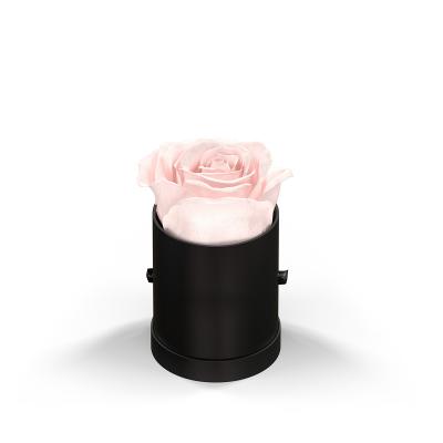 Rose Arrangement Le Mini Round Eternity Rose Hat Box - 2 x 2 in - product view 20
