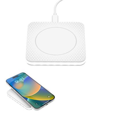 Wireless Charging Pad with Ambient Light 3 Settings - 4 x 4 in - product view 2
