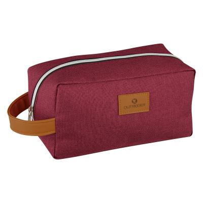 Toiletry Bag Recycled Polyester Zippered - 9 x 4.5 in - product view 9