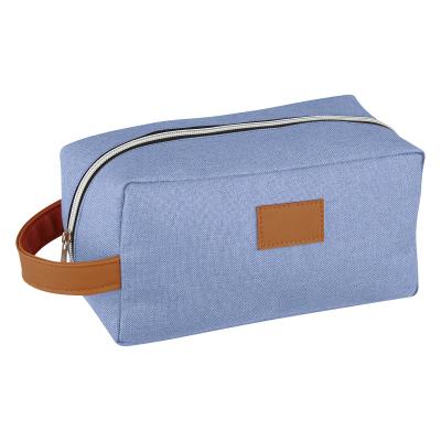 Toiletry Bag Recycled Polyester Zippered - 9 x 4.5 in - product view 16
