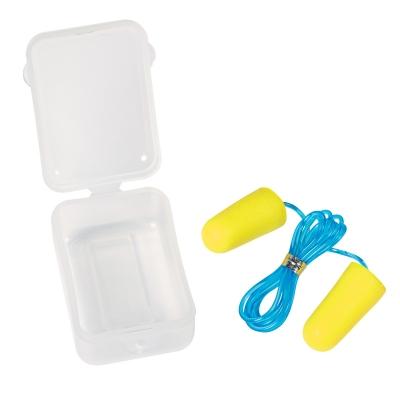 Ear Plugs Foam with Clip Case Corded - 1.25 x 2 in - product view 2