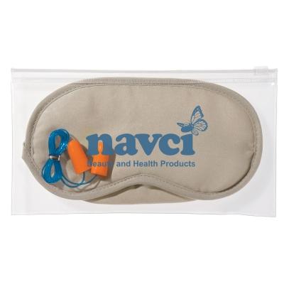 Travel Comfort Set Ear Plugs Eye Mask - 8 x 4.5 in