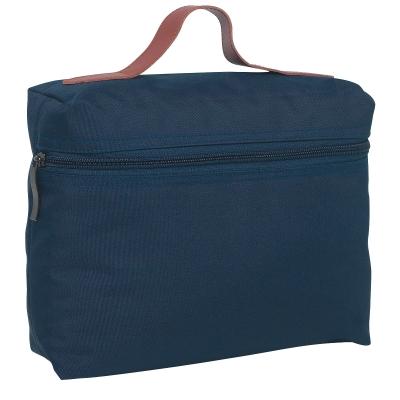 Cosmo Bag Polyester with Leatherette Handle - 9 x 7.5 in - product view 2