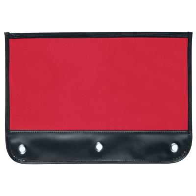 Zippered Pencil Case 600D Nylon Binder - 10.5 x 7.5 in - product view 2