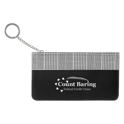 Manhattan Leatherette Wallet Zippered - 7.5 x 4 in