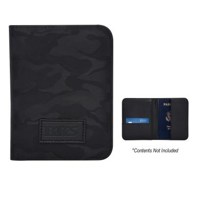 Midnight Camo Passport Holder Jacquard - 4.5 x 5.75 in