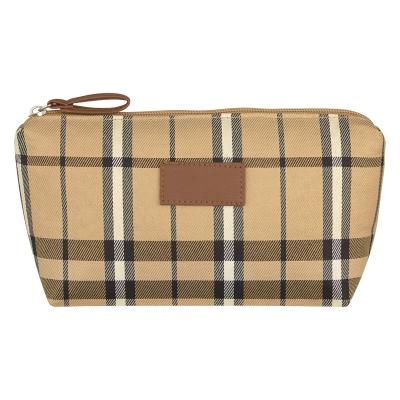 Soho Tartan Cosmetic Bag 600D Polyester - 7 x 4 x 3 in - product view 2