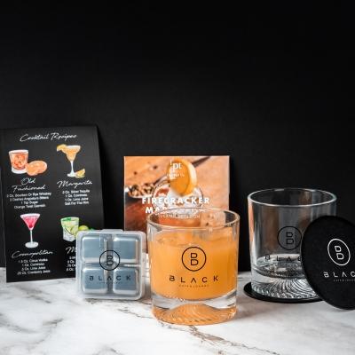 Whiskey Gift Set Glasses Ice Cubes Coasters - 12 x 10.5 in - product view 8