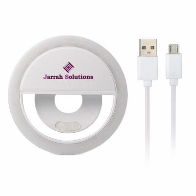 LED Ring Light Adjustable for Video Calls - 3.35 in