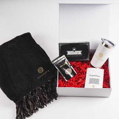Coffee Gift Set with Tumbler and Blanket - 20 oz - product view 1