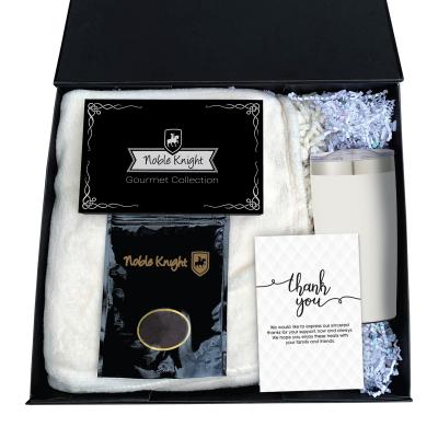 Coffee Gift Set with Tumbler and Blanket - 20 oz - product view 2