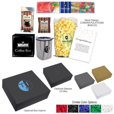Snack Gift Set with Mason Tumbler and Treats - 12 oz