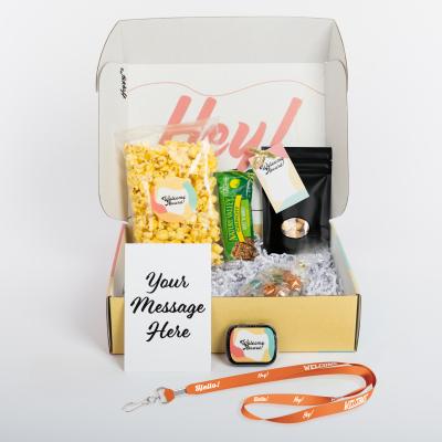 Welcome Gift Set with Lanyard and Gourmet Snacks - product view 1