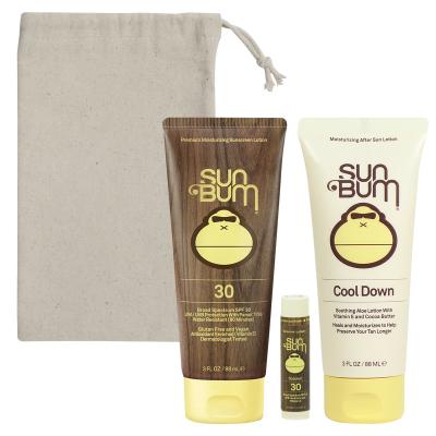 Sun Bum Beach Kit with SPF 30 Sunscreen and Pouch - promotional product with custom logo