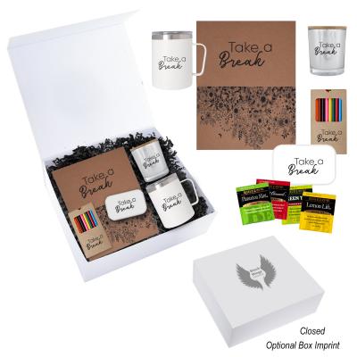 Self Care Tea Gift Set with Candle and Mug - 12 oz - product view 7