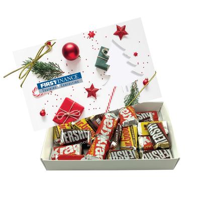 Die Cut Candy Box with Gold Bow - 7.5 x 4.5 in - product view 11