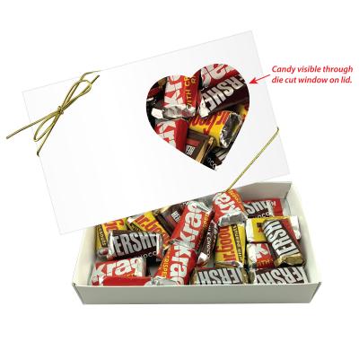Die Cut Candy Box with Gold Bow - 7.5 x 4.5 in - product view 39