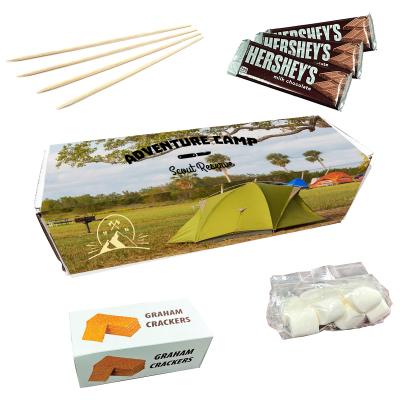 Campfire Kit with Graham Crackers and Chocolate - 55 oz