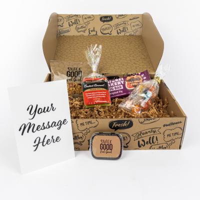 Happy's Snack Gift Set with Cooling Towel and Tin - product view 6