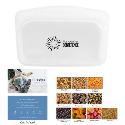 Stasher Snack Kit with Reusable Silicone Bag