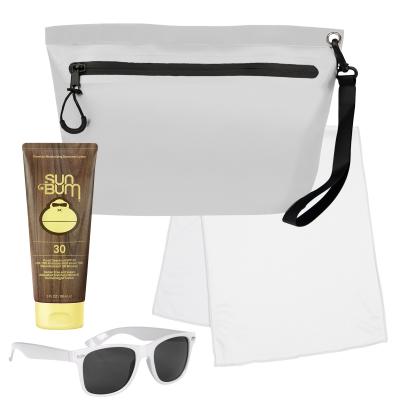 Sun Bum Deck Lounge Kit - SPF 30 Sunscreen - promotional product with custom logo