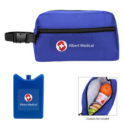 Cooler Pouch Kit with Reusable Ice Pack - 4 Can