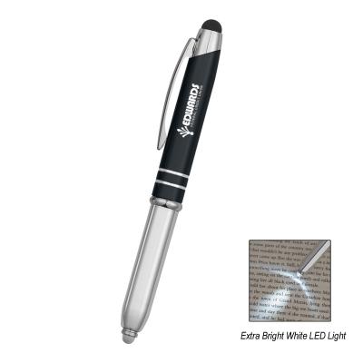 Ballpoint Stylus Pen with LED Light - 4.75 in