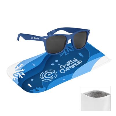 Sunglasses Kit with rPET Microfiber Pouch - 7.5 x 4 in