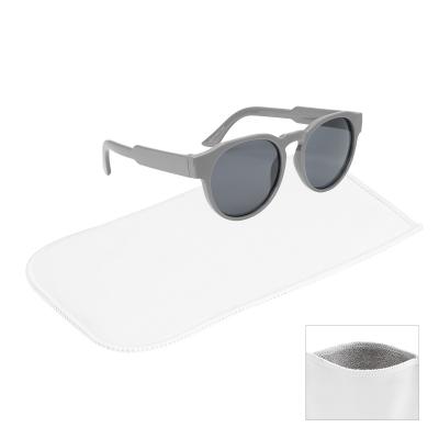 Recycled Frame Sunglasses Kit with rPET Pouch - promotional product with custom logo