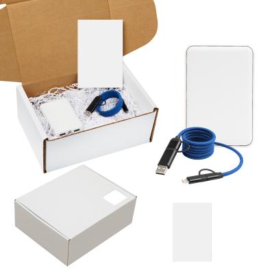 65W Quick Charge Cable Power Bank Gift Set - 9 x 6.5 in - product view 2