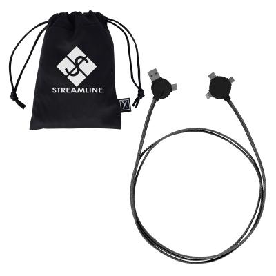 3-in-1 Charging Cable Woven XACTknit - 5 ft