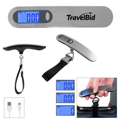 Digital Luggage Scale Rechargeable - 110 lb - product view 4