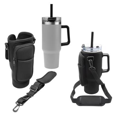 Tumbler Sling Kit Intrepid Stainless Steel - 40 oz - promotional product with custom logo