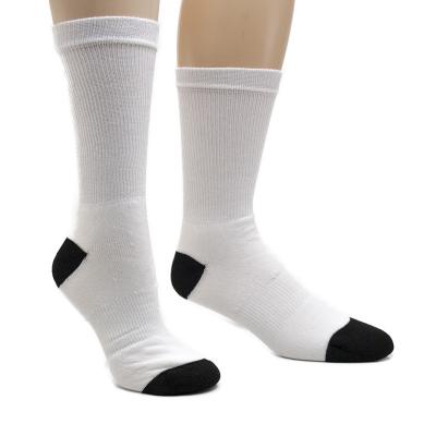 Custom Printed Socks Athletic Crew Polyester (One Size) - product view 2
