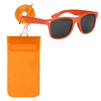 Poolside Kit Fun Waterproof Pouch Sunglasses 2 Piece - product view 4
