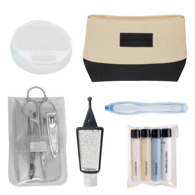 Travel Kit Allure Cosmetic Bag 6 Piece Amenities Set - product view 1