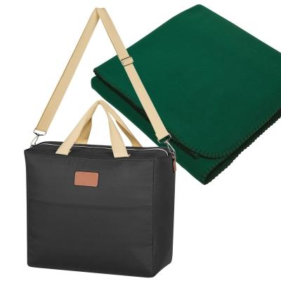 Insulated Cooler Bag with Fleece Blanket Kit - product view 14