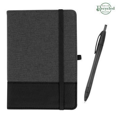 rPET Journal with Pen Kit - 5 x 7 in - product view 2