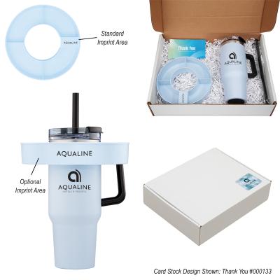 Stainless Steel Tumbler and Bowl Gift Set - 40 oz