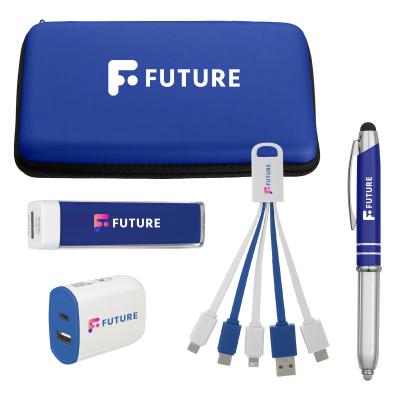 Travel Tech Kit with Power Bank and Accessories