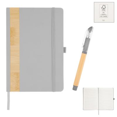 Bamboo Journal with Gel Pen Kit - 5 x 7 in - product view 10