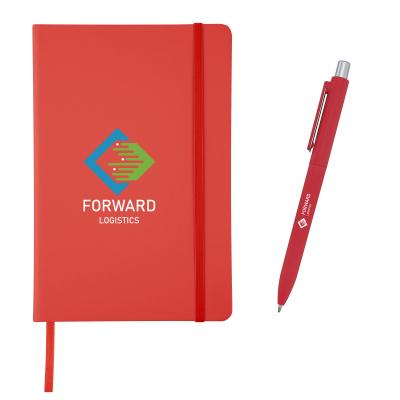 Recycled Journal with Pen and Custom Box Gift Set - product view 28