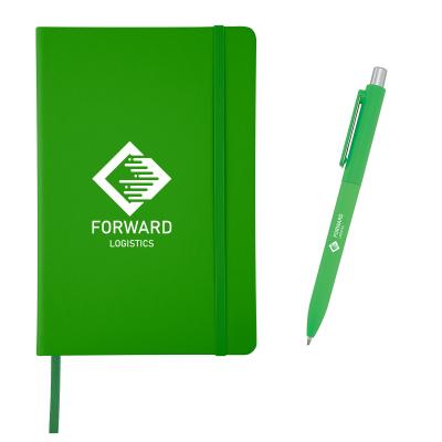 Recycled Journal with Pen and Custom Box Gift Set - product view 38