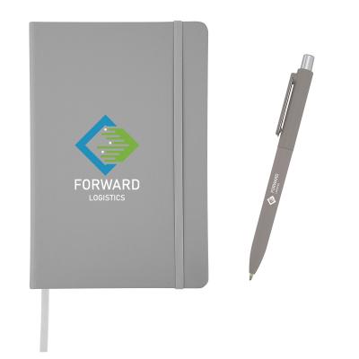 Recycled Journal with Pen and Custom Box Gift Set - product view 40