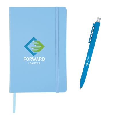 Recycled Journal with Pen and Custom Box Gift Set - product view 42