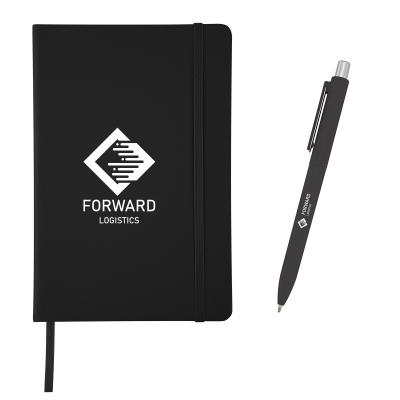 Recycled Journal with Pen and Custom Box Gift Set - product view 43