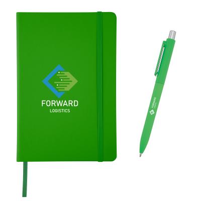 Recycled Journal with Pen and Custom Box Gift Set - product view 44